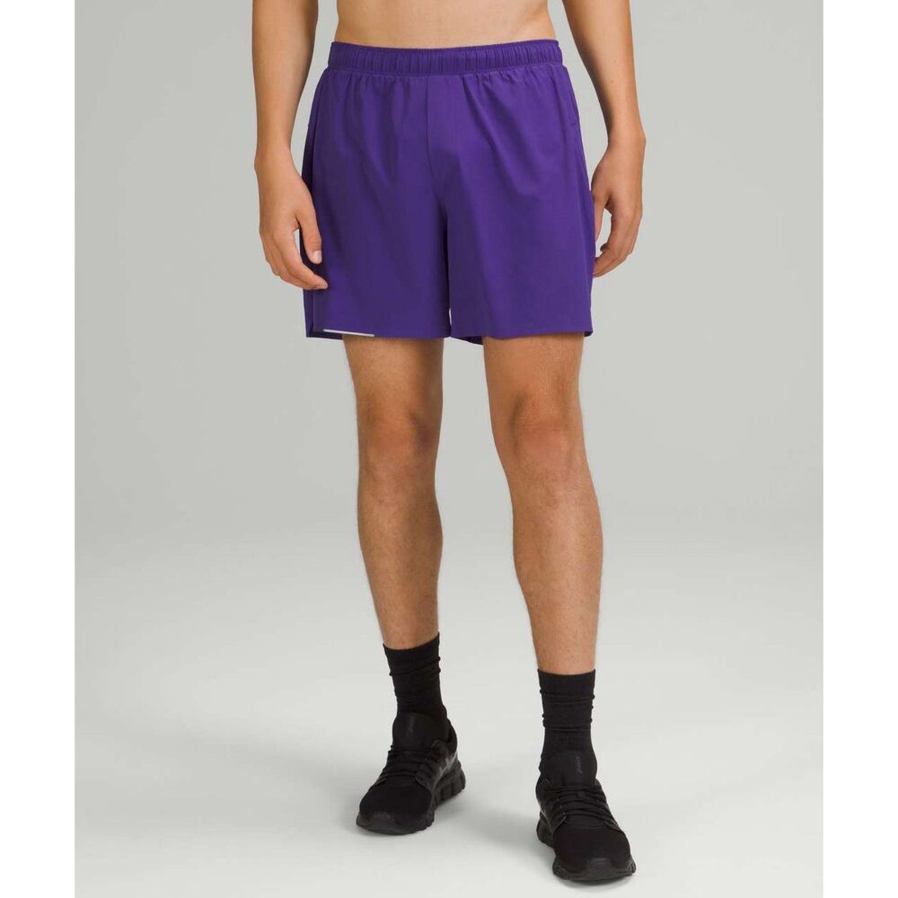 Lululemon Surge Lined Short 6" Petrol Purple Size Large